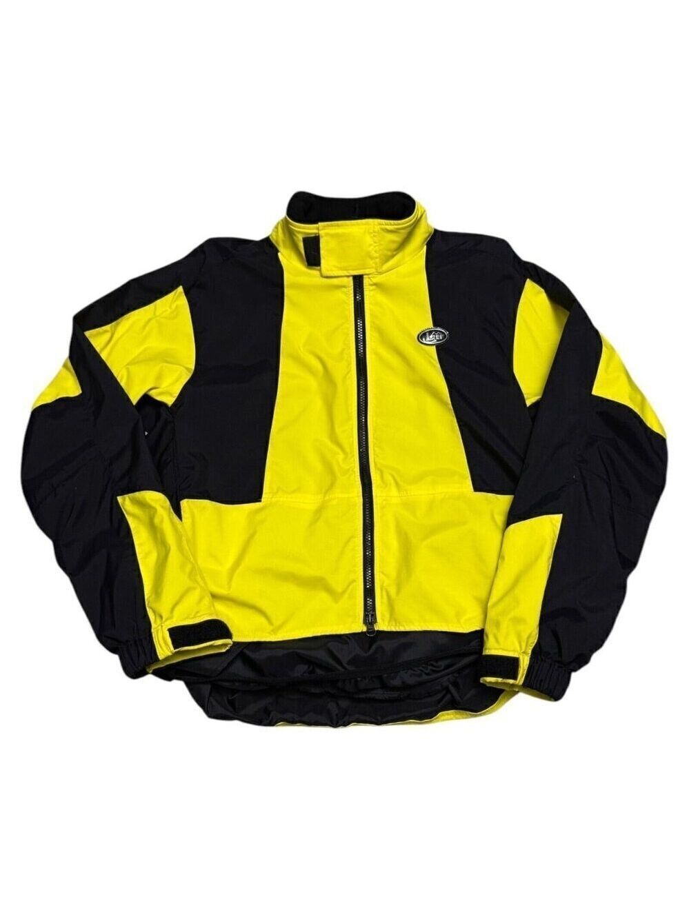 REI Water Resistant Yellow Lightweight Windbreaker Outdoor Jacket Womens S